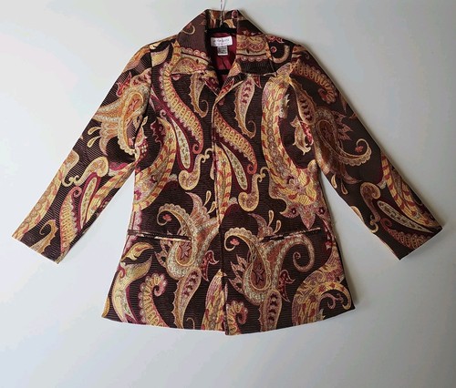 Giacca broccato arazzo - , paisley